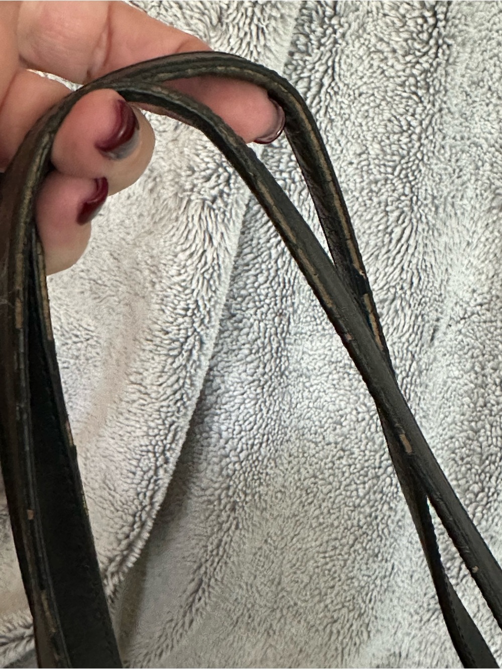 Coach Hamptons Leather Tote #8E92 - Picture 12 of 16